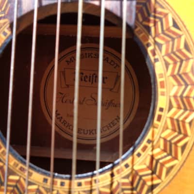 Vintage Meifter (Herbert Schaffner) Classical Flamenco Guitar Made in Germany image 3