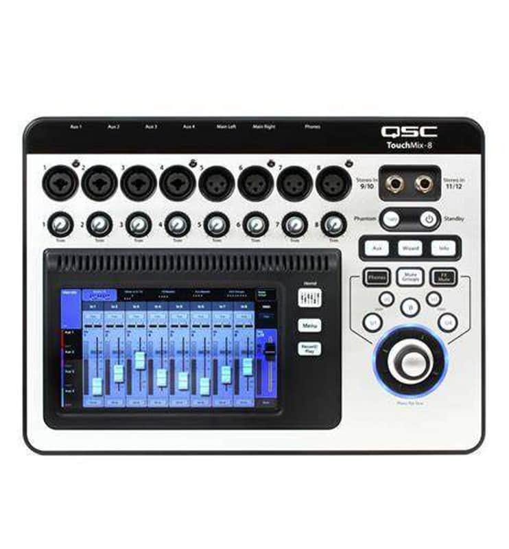 QSC Touchmix-8 Compact Digital Mixer with Touchscreen - TOUCHMIX-8 image 1