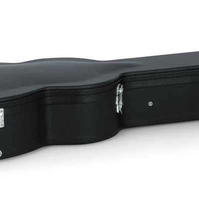 Gator - GWE-000AC - Martin 000 Acoustic Guitar Deluxe Wood Case - Black (GWE-000AC) image 12