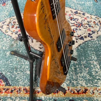 Gibson Tom Hamilton's Aerosmith, LPB-2 Les Paul Deluxe Plus Bass (#51) 1991 - Natural image 15