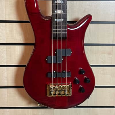 Spector Euro 4 LX Euro Series BCG Black Cherry Gloss E-Bass Gigbag Bild 2