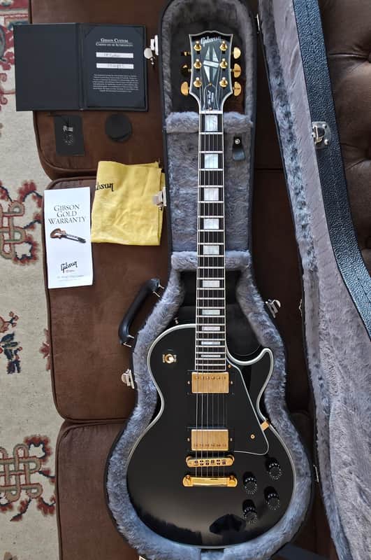 Gibson Les Paul Custom Ebony 2021 image 1
