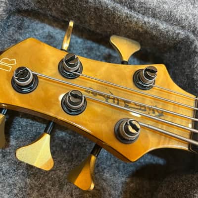Roscoe SKB 3005 Custom 5 String Fretless Bass image 8