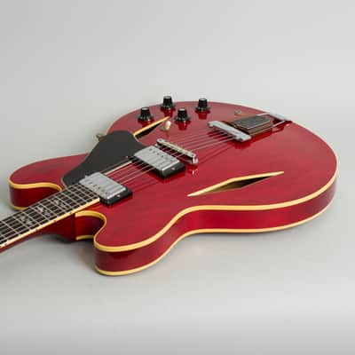 Gibson  Trini Lopez Standard Semi-Hollow Body Electric Guitar (1967), ser. #330204, original black hard shell case. image 7