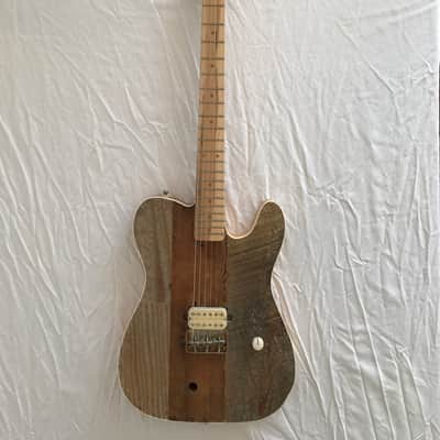 Electric Guitar - Reclaimed Wood Body - T-Style - Trio 061 image 2