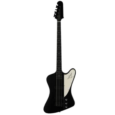 2002 Gibson Thunderbird IV Electric Bass Black Finish image 3