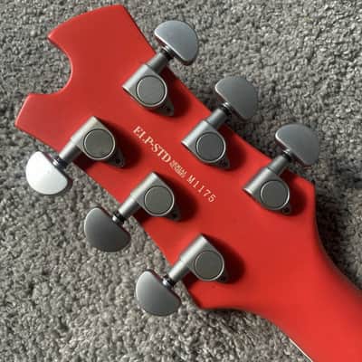 Xavier Matte Pink Single Cut Electric Guitar, Mahogany Body, Maple Neck, Rosewood Fingerboard image 13