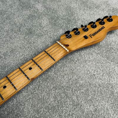 2000s Fernandes TE-85T Ash Telecaster MIJ - Takuya Signature Japan Transparent Red image 7