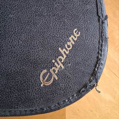 Epiphone Electric Guitar Case CHIPBOARD USA 3 LATCH 70s - BLACK / BROWN INSIDE image 2
