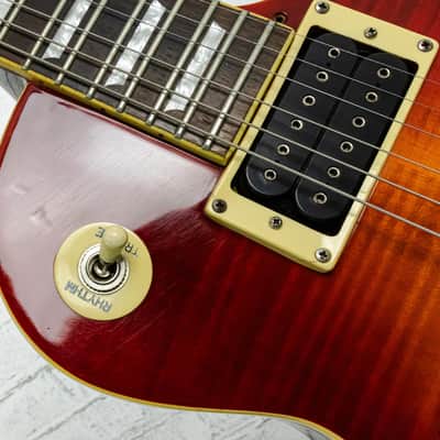 Epiphone Les Paul Standard Flame Top Cherry Sunburst image 11