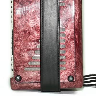 Russian Bayan Tulskiy, 3 Row Tula Chromatic Button Accordion, Vintage Music Box B System, New Straps and Soft Case, 2746 image 7