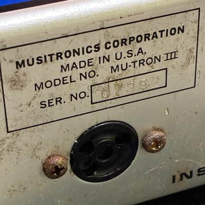 MUSITRONICS MU-TRON III 1970's ser: #07362 image 8