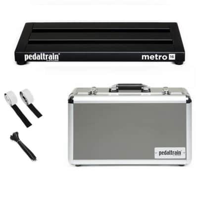 New Pedaltrain Metro 16 Guitar Effects Pedal Board with Hard Case image 1
