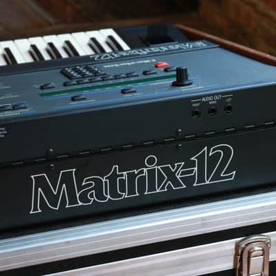 1980s Oberheim Matrix-12 (Fully Serviced) w/ ATA Flight Case image 12