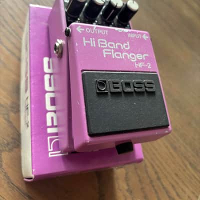 BOSS HF-2 Hi Band Flanger Vintage Flanger Pedal w/ Original Box – Used image 3