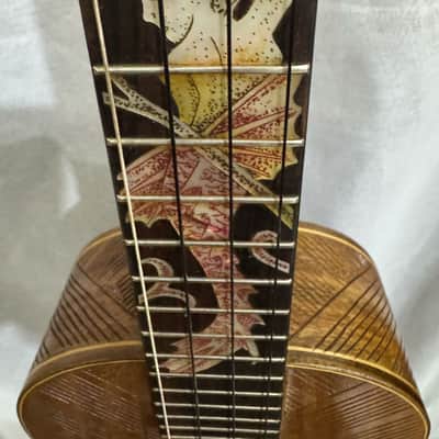Tenor Ukulele Balinese Koa Handmade by Blueberry Mermaid Motif Pre-Order 90 Day image 8