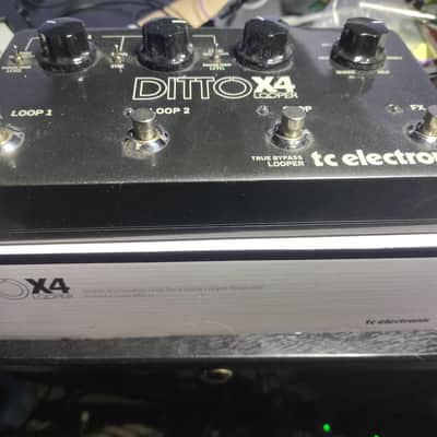 TC Electronic Ditto X4 Looper 2016 - Present - Black image 2