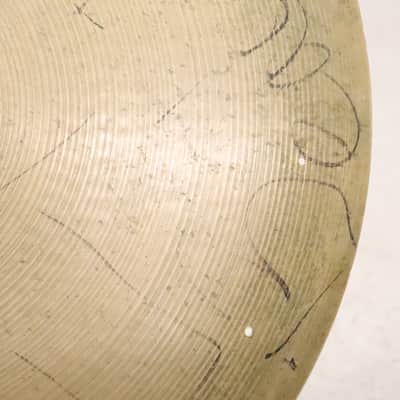 Zildjian 21" A Avedis Sizzle Ride Cymbal Vintage 1960's 2,711g's image 4