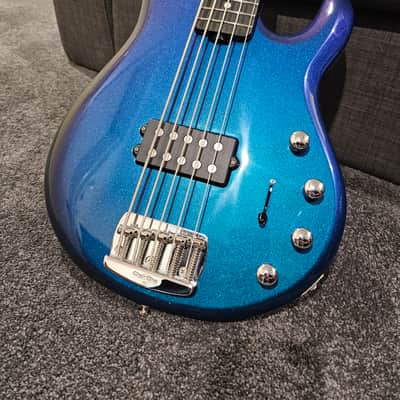 Ernie Ball Music Man BFR Stingray 5 2020 - Kinetic Blue image 8