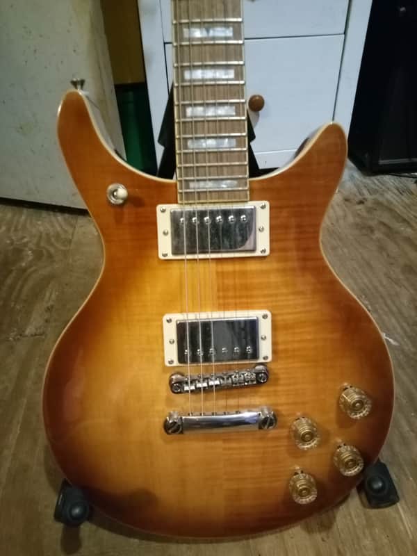 Epiphone DC Pro 2019 Mojave Fade Desert Burst Push Pull Coil HH image 1