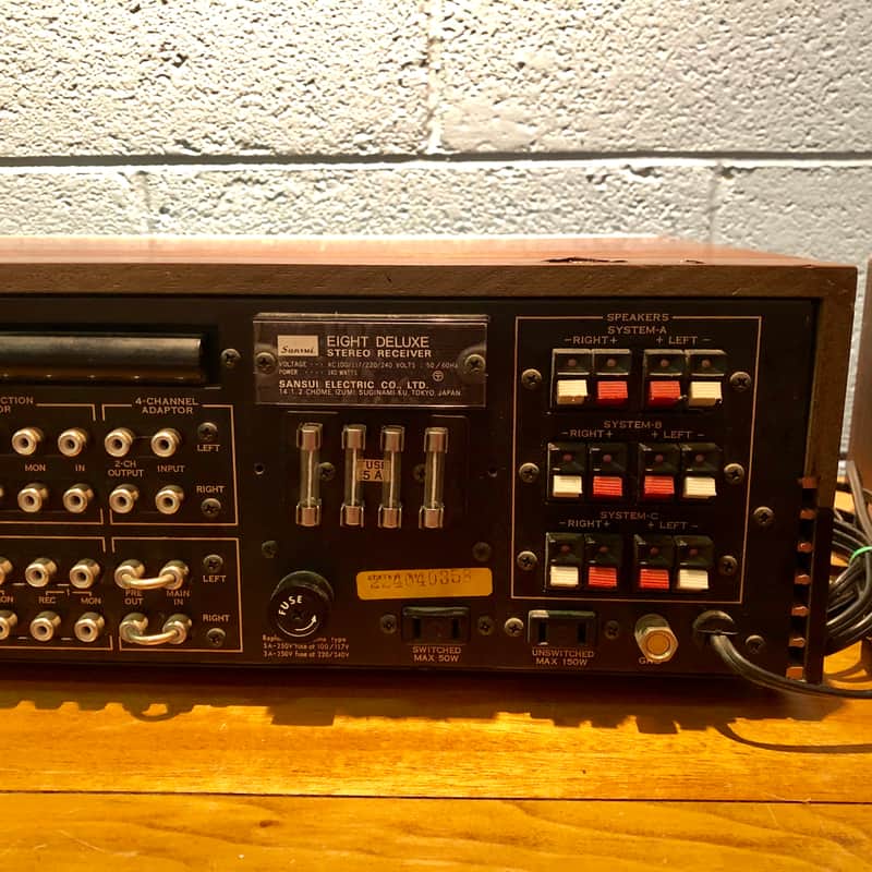 Sansui Eight Deluxe Stereo Receiver image 3