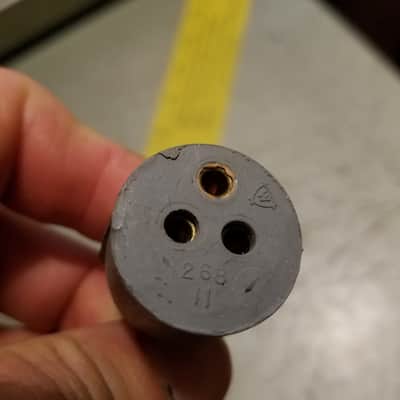 Cornish Monroe Rare 268 11 grounded power cord early LL 14305 l-11651-w br-2902 1960s - Gray rubber image 6