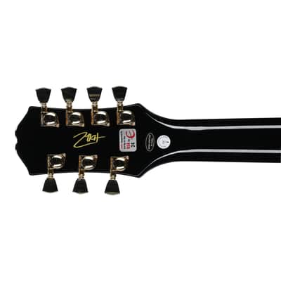 Epiphone 7-string Matt Heafy Signature Les Paul Custom Origins Guitar - Ebony image 9