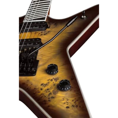 Dean ML Select Multiscale Kahler Guitar, Ebony, Bundle image 3