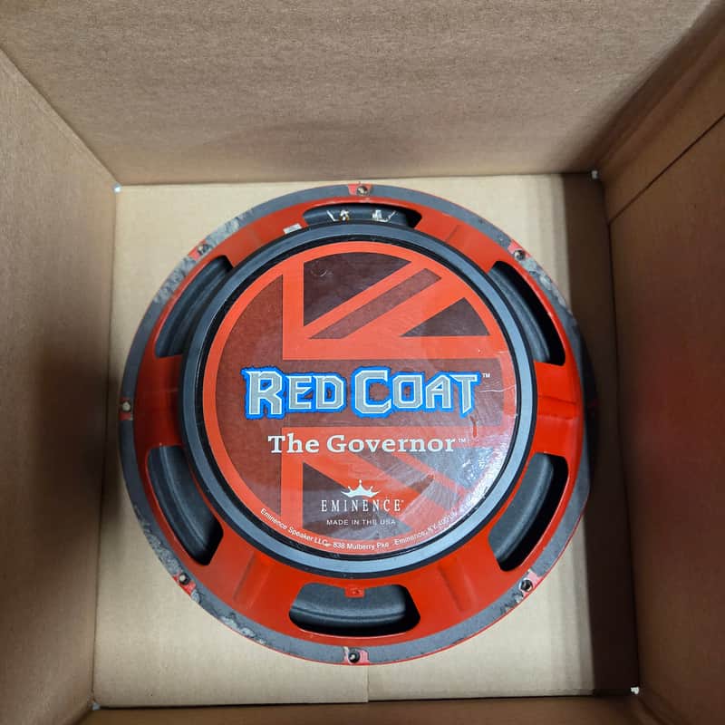 Eminence Red Coat The Governor Speaker image 1