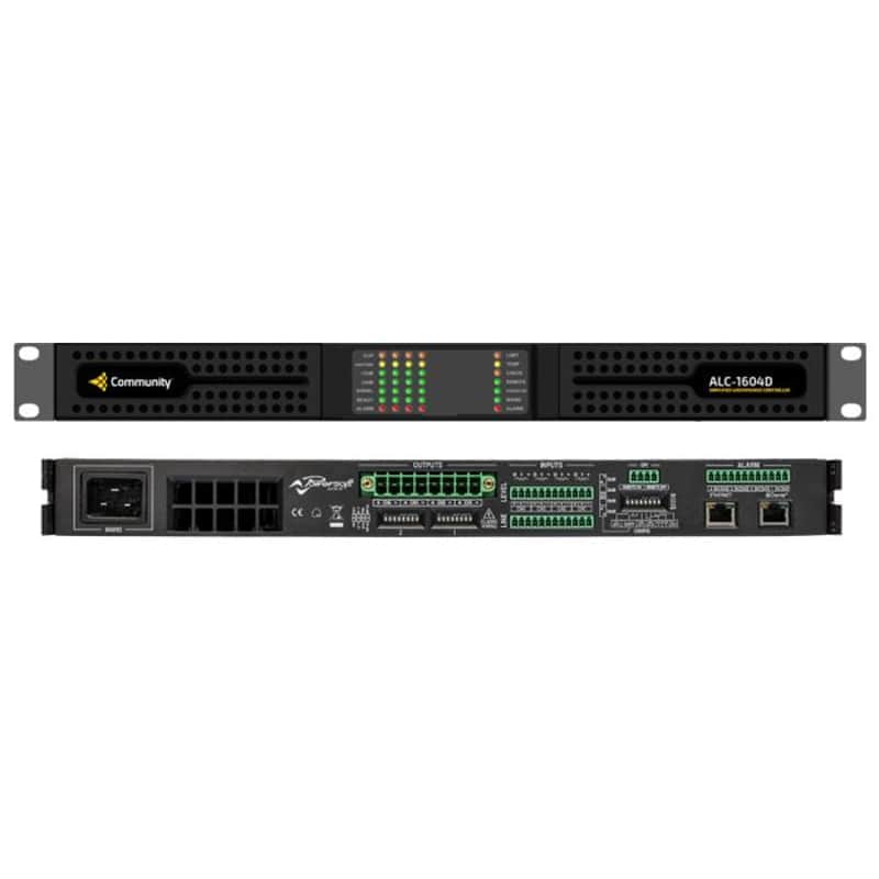 BIAMP / Community ALC-1604D 4-Channel Amp 2023 - Black image 1