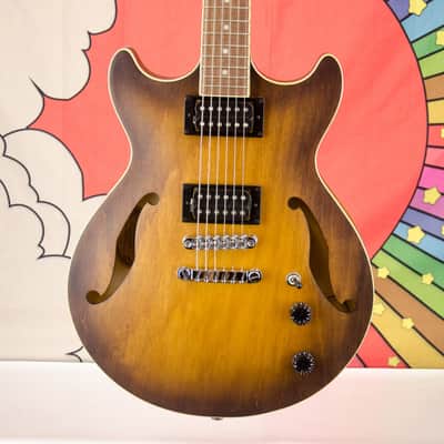 Ibanez AM53TF Artcore Archtop Electric Guitar, Tobacco Flat image 1