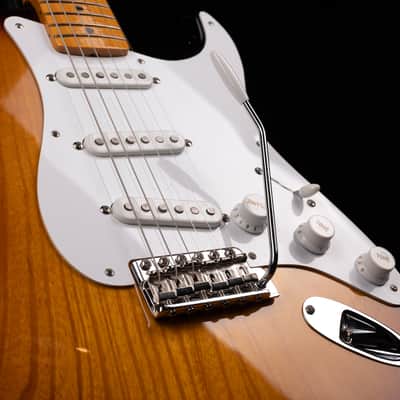 Fender 70th Anniversary American Vintage II 1954 Stratocaster 2-Color Sunburst With Case - Demo - Serial # FENV700194 image 4