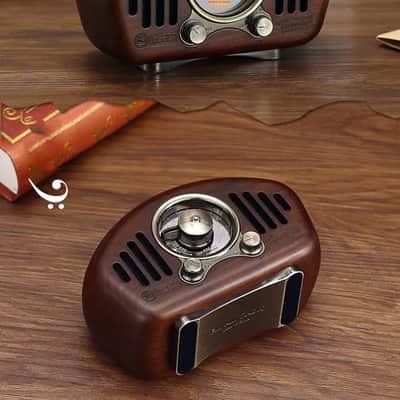 Vintage Radio-cherry wooden image 16