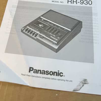 Panasonic RR-930 Microcassette Transcriber Tested image 6