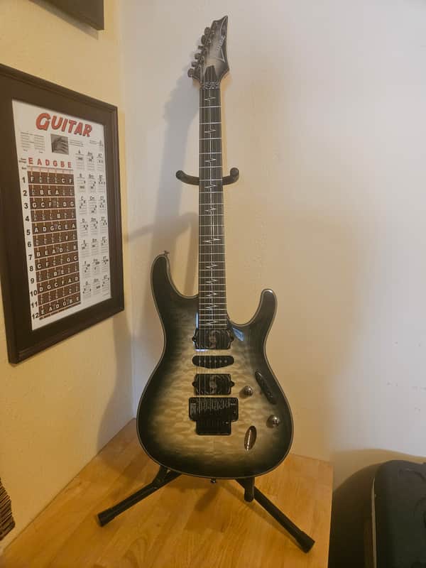 IBANEZ JIVA 10 DEEP SPACE BLONDE SOLID BODY ELECTRIC GUITAR 2018 - DEEP SPACE BLONDE image 1