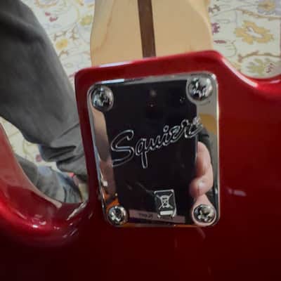 Fender Affinity J Bass 2010s - Glossy Candy Apple Red GORGEOUS FINISH! image 2