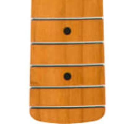 Genuine Fender Roasted Maple VINTERA 60s Jazz/J-Bass Neck, 7.25" Radius, C-Shape image 2