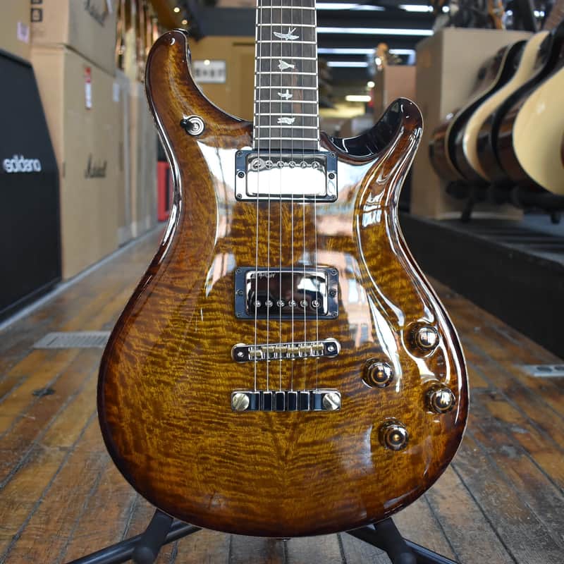 Paul Reed Smith Limited Edition McCarty 594 Mango Top Electric Guitar Black Gold Burst w/Hard Case image 1