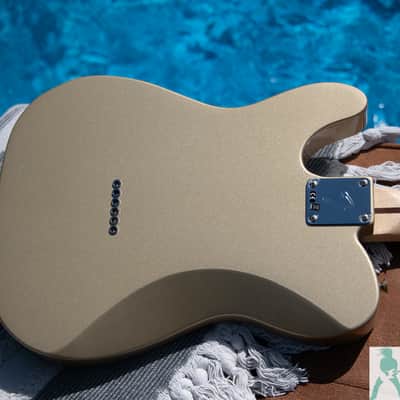 Fender Chris Shiflett Artist Series Signature Telecaster Deluxe - Shoreline Gold - Pro Set Up w Perfect Frets/Action/Intonation!$! image 13