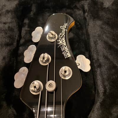 Ernie Ball Music Man StingRay 4 Kanda Shokai 60th Anniversary Limited 1 of 30 Ebony Board Black 2007 image 8