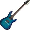 Schecter C-6 Plus, Ocean Blue Burst 443