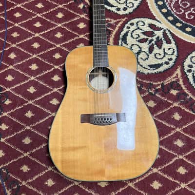 Fender GD-47S/12 Nat Natural 12 String Acoustic Electric Guitar image 1