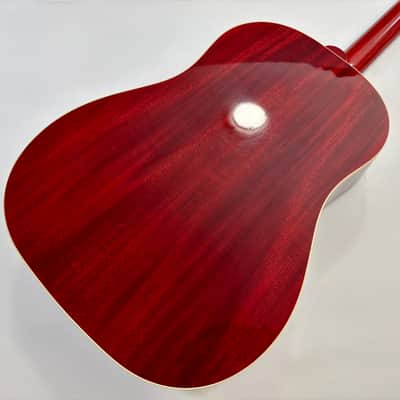 Gibson J-45 Slash Signature 2020 Vermillon Burst image 18