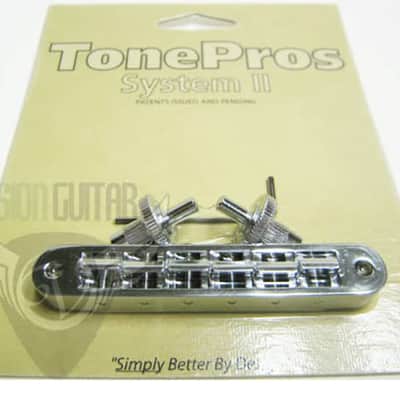 TonePros Nashville TuneOMatic Bridge TP6-C Chrome