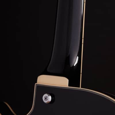 D'Angelico DAPSSBLFCS PREMIER SS Single Cutaway Semi-Hollow Body Maple Neck 6-String Electric Guitar w/Gig Bag image 7