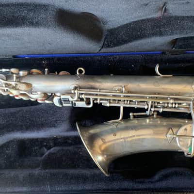 Buescher True Tone alto saxophone from 1928 - silver plated image 2