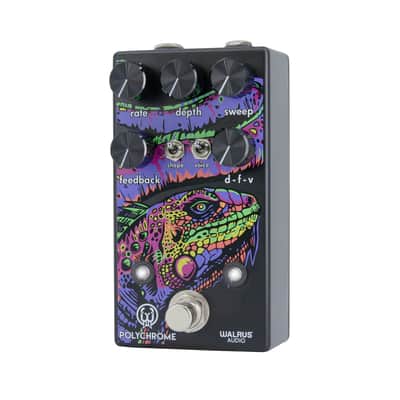 New Walrus Audio Polychrome Analog Flanger Guitar Effects Pedal Bild 2