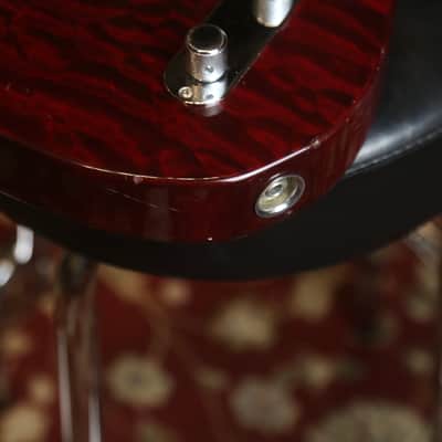 2018 Fender FSR Made in Japan Hybrid '60s Telecaster Quilt Top – Transparent Red / Pro Set Up image 18