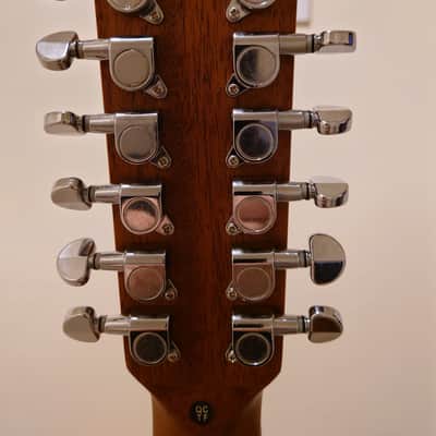 Alvarez AD60-12 12-String Dreadnought - Shadowburst image 14