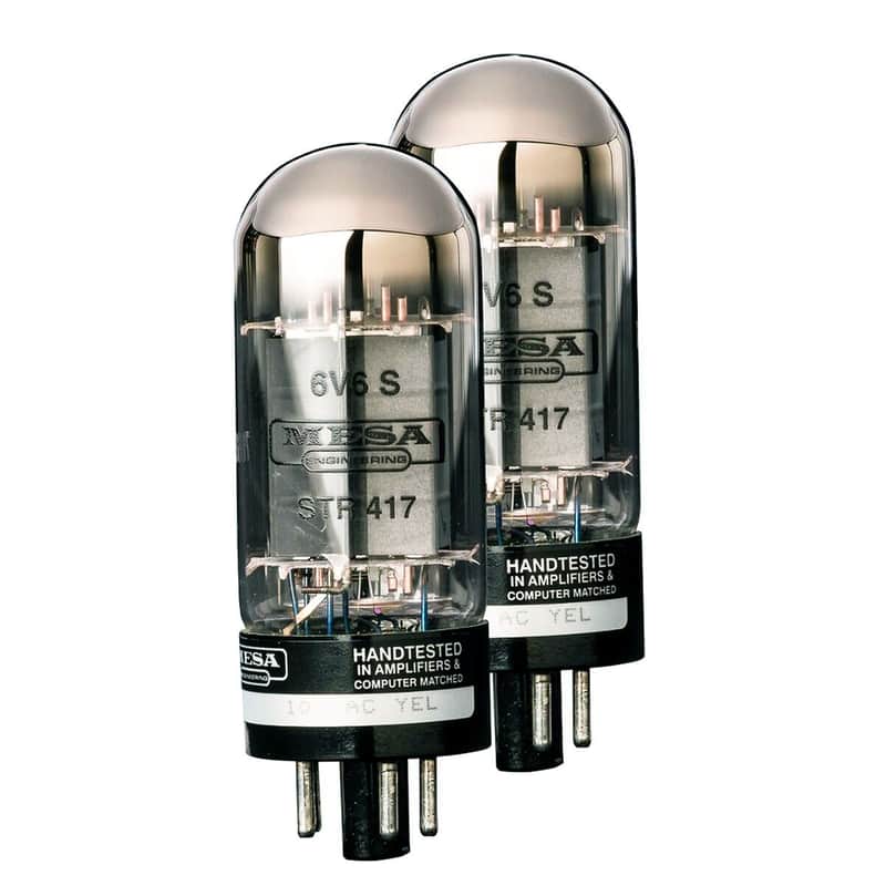 Mesa Boogie	6V6 GTA STR 417 Power Tubes (Matched Pair) image 1
